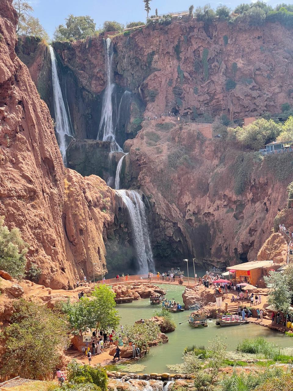 Excursión de un Día desde Marrakech a las Cascadas de Ouzoud